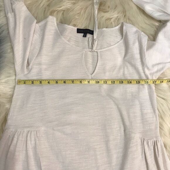 Sanctuary  by‎ Anthro Bell Sleeve Boho Gauze Top - Picture 5 of 8